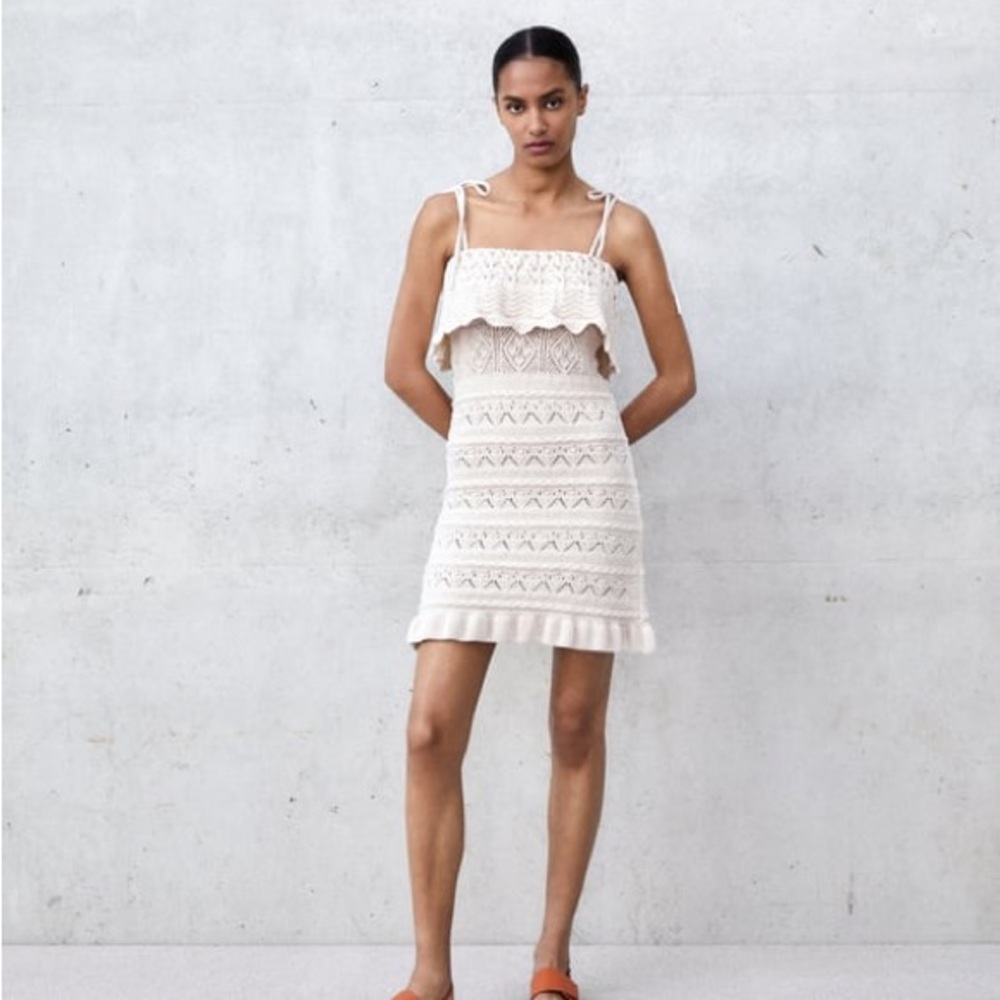 Zara Crochet Dress